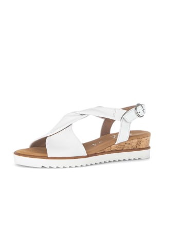 Gabor Keilsandaletten in weiß