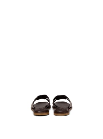 Marc O'Polo Pantolette Model Marit in Burnt Coffee