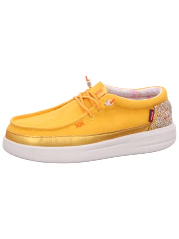 Fusion Leinenschuh  in Gelb