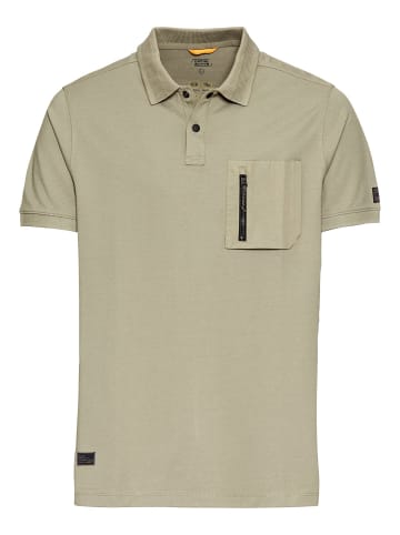 Camel Active Kurzarm Poloshirt mit Cooling Effekt in Grün