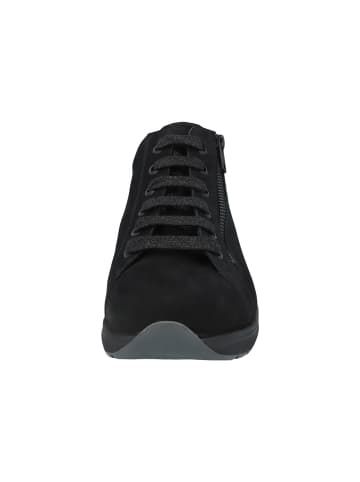 Solidus Damen Stiefel/Boots ungefüttert Mia NUBUK schwarz in Schwarz