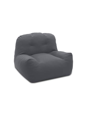 58 aufm Kessel GARTENLOUNGE Sessel Branizlawa 103x71x102 mit Outdoorbezug dunkelgrau