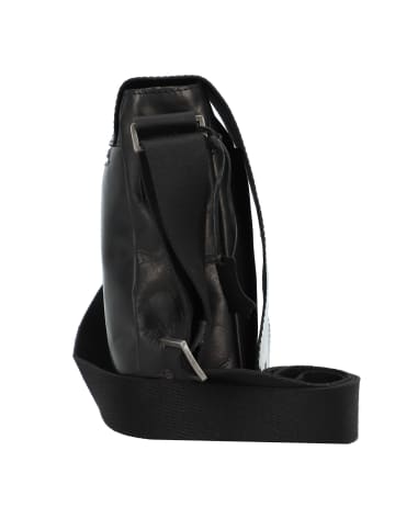 Greenburry Pure Black Umhängetasche Leder 26 cm in black