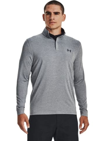 Under Armour Longsleeve "UA Playoff mit ¼-Zip" in Grau