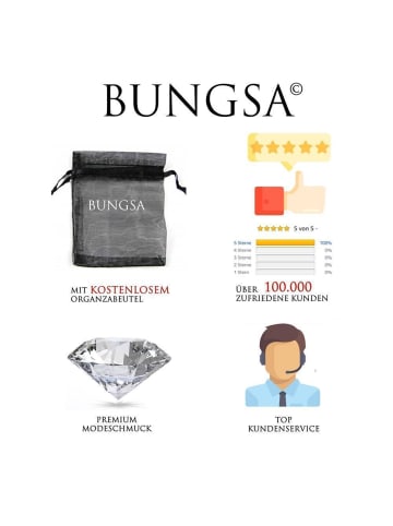 Bungsa Ring in Silber