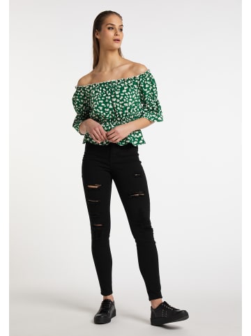 myMo ROCKS Damen Bluse in Grün