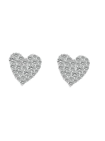 Adeliás Damen Ohrringe – Ohrstecker aus 925 Silber in silber