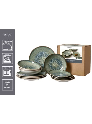 Ritzenhoff & Breker 12er Set Teller-Set Verde grün in grün