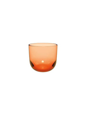 like. by Villeroy & Boch Wasserglas, Set 2tlg Like Apricot in orange