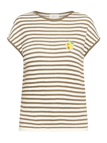 CARTOON Rundhals-Shirt in Weiß