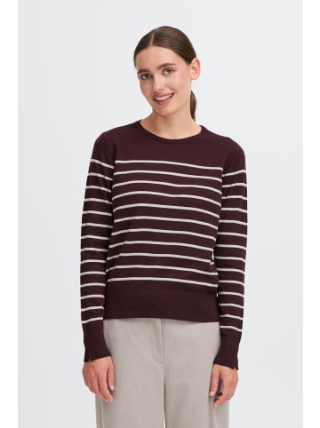 Oxmo Strickpullover OXKeana in Braun