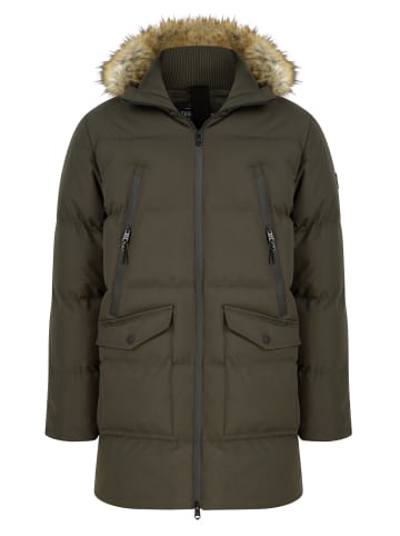 Threadbare Winterjacke THB Jacket Renfield Longline Padded in Khaki