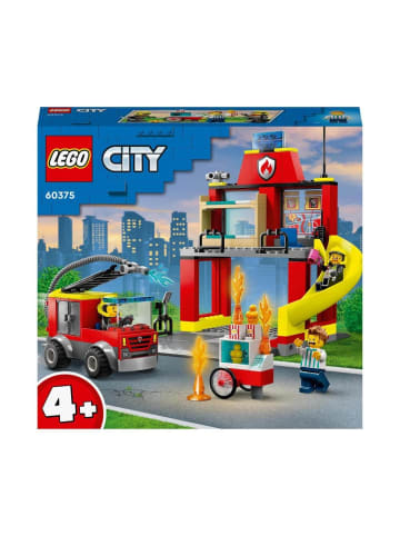 LEGO Bausteine City 60375 Feuerwehrstation und Löschauto - ab 4 Jahre