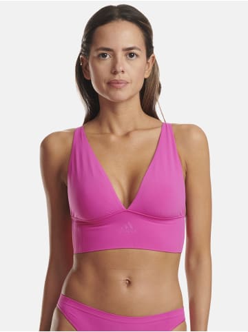 adidas Bügelloser BH LONGLINE BRA 1er-Pack in beere