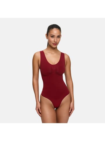 CFAB Figurformender Body mit String in Weinrot