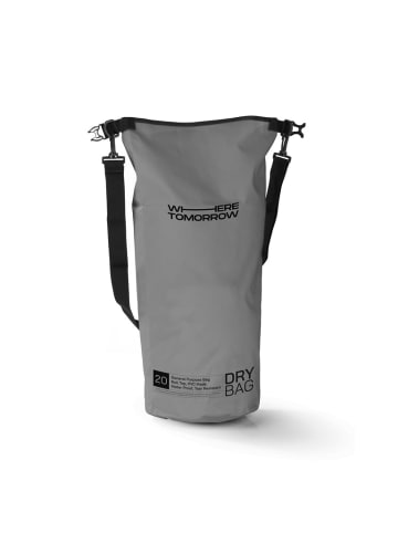 Where Tomorrow Wasserdichte Tasche PVC dry bag - Style 01 - 20L - grau