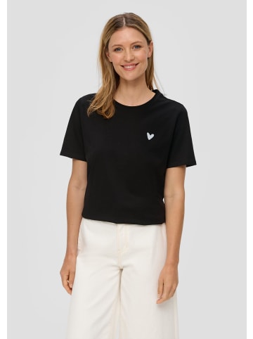 s.Oliver T-Shirt in 99D0_schwarz