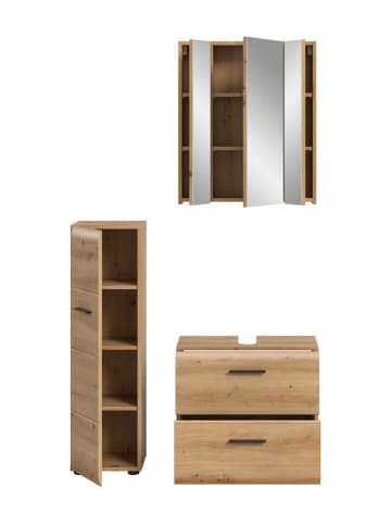ebuy24 Badmöbelset Ice Eiche 105 x 30 cm