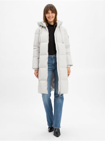 Mos Mosh Daunenmantel MMNova Square in beige - 0004