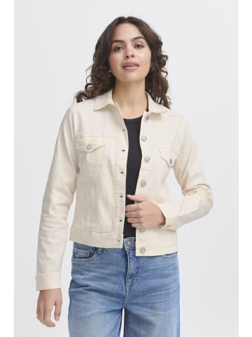 Fransa Jeansjacke in Weiß