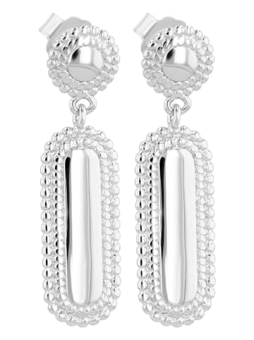 Adeliás Damen Ohrringe – Ohrhänger aus 925 Silber in silber