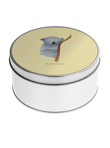 Mr. & Mrs. Panda Kaffeedose Koalabär ohne Spruch in Gelb Pastell