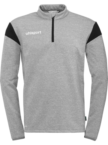 uhlsport  Trainingsjacke "Squad 27 1/4 Zip Top" in Grau