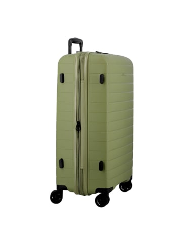 Jump Striper 4 Rollen Trolley 68 cm mit Dehnfalte in light green