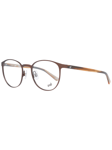 Web Unisex Optische Fassungen Rund Braun