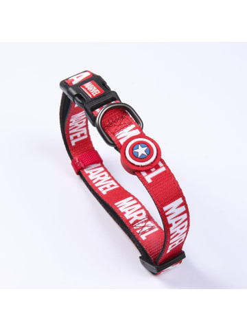 Marvel Marvel Hundehalsband  XS / S - Verstellbar, robust & bequem in Rot