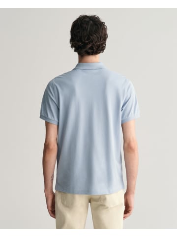 Gant Regular Fit Shield Piqué Poloshirt in Blau