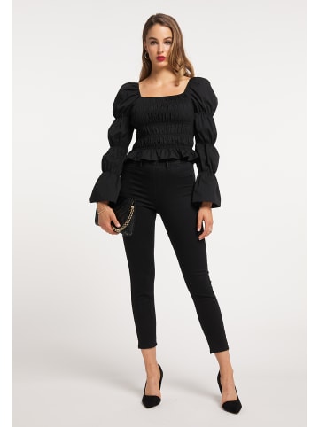faina Damen Bluse in Schwarz