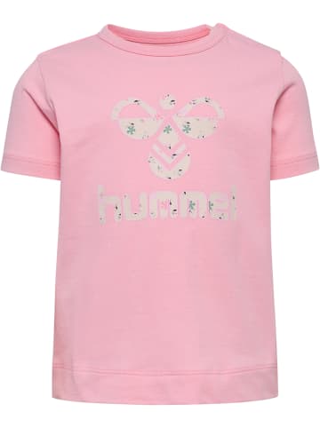 Hummel Druckknopf T-Shirt Hmljocha Mädchen in CANDY PINK