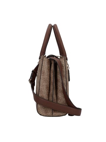 Guess Noelle Handtasche 34 cm in latte logo-brown