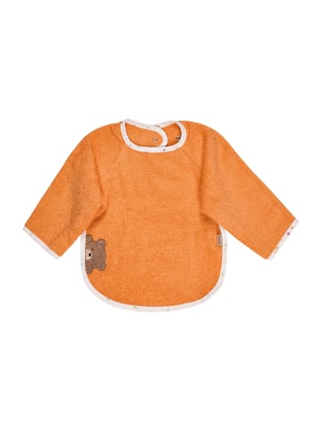 Sterntaler Ärmellätzchen BÄR Bo in leuchtorange