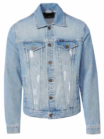 KOROSHI Denim jacke in blau