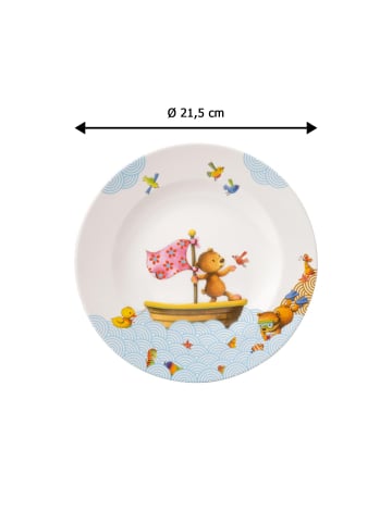 Villeroy & Boch Kinderteller Happy as a Bear ø 21,5 cm in bunt