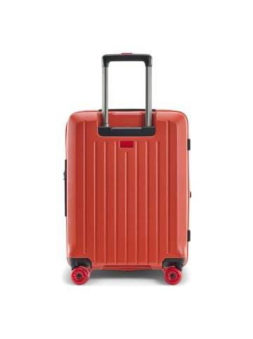 Stratic Buzz 4 Rollen Kabinentrolley S 54 cm in rosso-clay