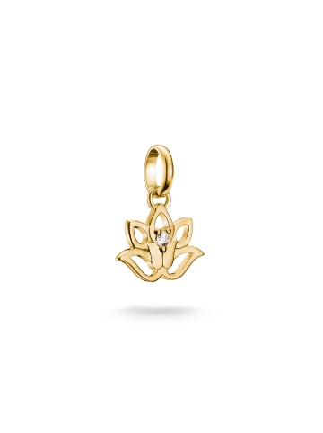 Thomas Sabo Charm-Anhänger in gold, weiß