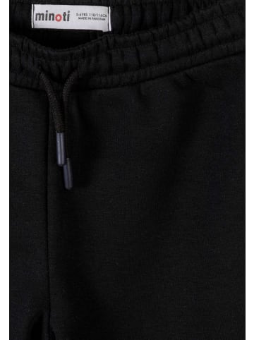 Minoti 3-er Pack Jogginghose 29FLEECE284 in schwarz