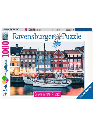 Ravensburger Puzzle 1.000 Teile Kopenhagen, Dänemark Ab 14 Jahre in bunt