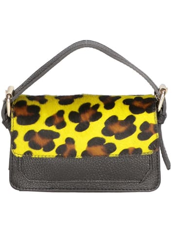Gave Lux Unterarmtasche in LEOPARD YELLOW-B
