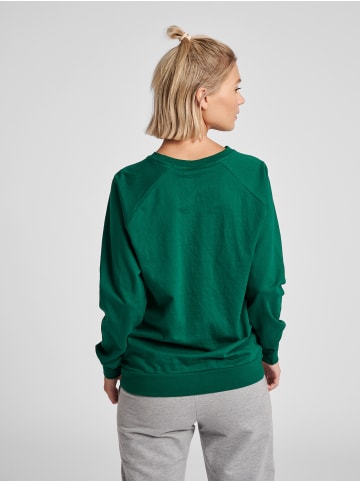 Hummel Sweatshirt Raglanärmel Hmlgo Damen in EVERGREEN