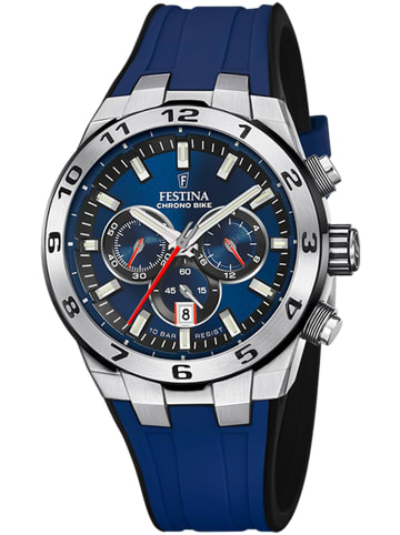 Festina Edelstahl Armbanduhr 44,5mm