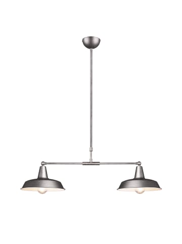 home24 Pendelleuchte Ruca II in Silber