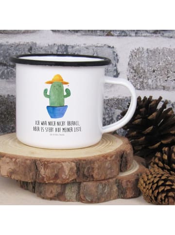 Mr. & Mrs. Panda Becher Kaktus Hut mit Spruch in Weiß