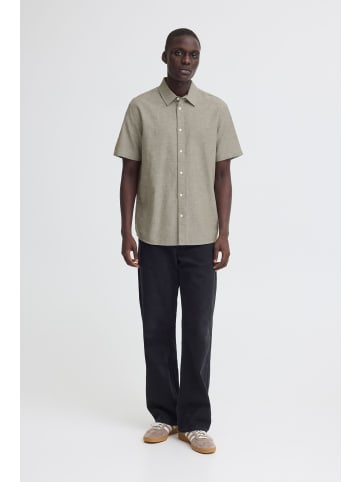 BLEND Leinenhemd BHAban in Olive