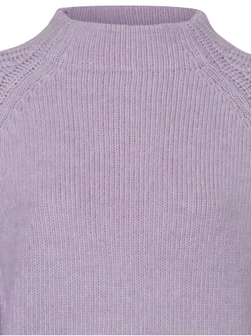 monari Strickpullover Snowfall in flieder - 0001