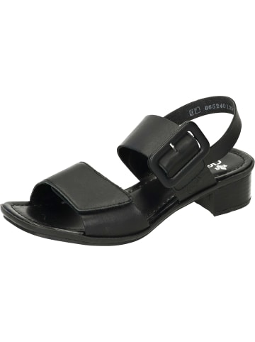 rieker Komfort-Sandalen in schwarz