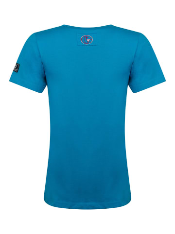 SCHIETWETTER SCHIETWETTER T-Shirt Fine Feuerfest in azuro-pink